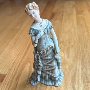 Lefton China Antique Hand Painted Porcelain Doll